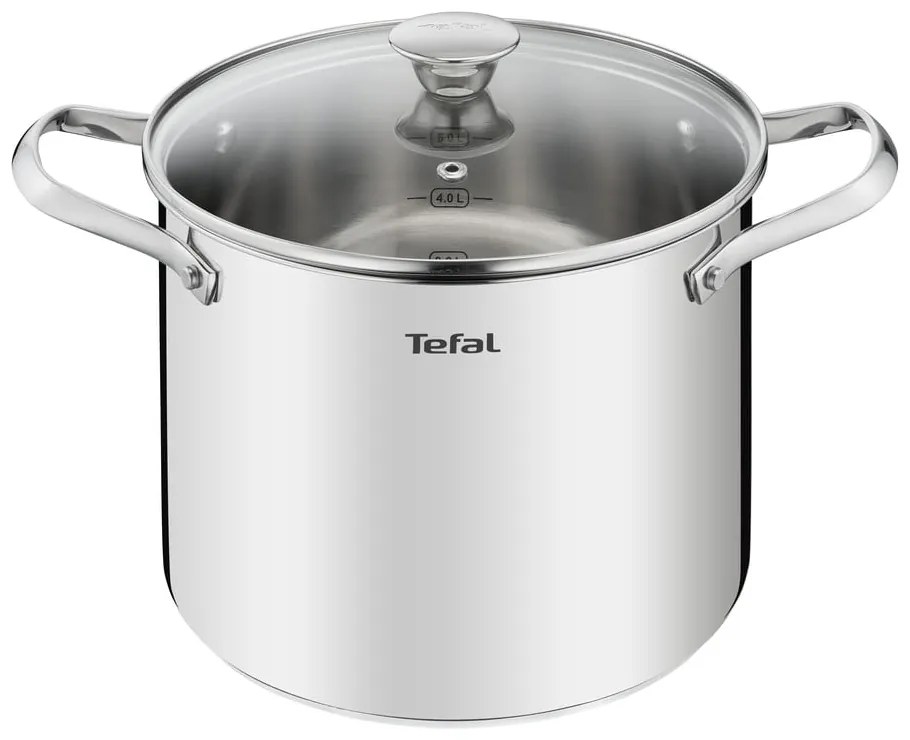 Zestaw garnków ze stali nierdzewnej 9 el. Cook Eat – Tefal