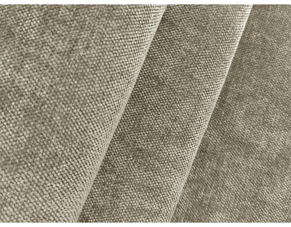 Beżowa rozkładana sofa z tkaniny szenilowej 230 cm Leila – Makamii