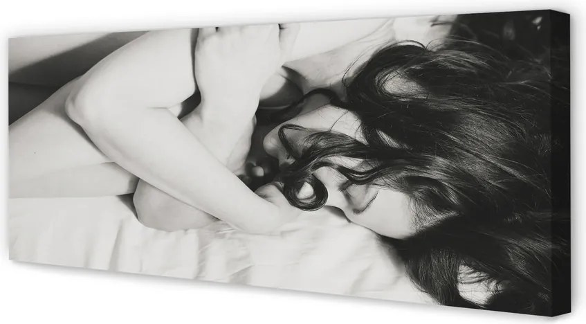 Fotoobraz na płótnie Spokój Śpiącej Kobiety