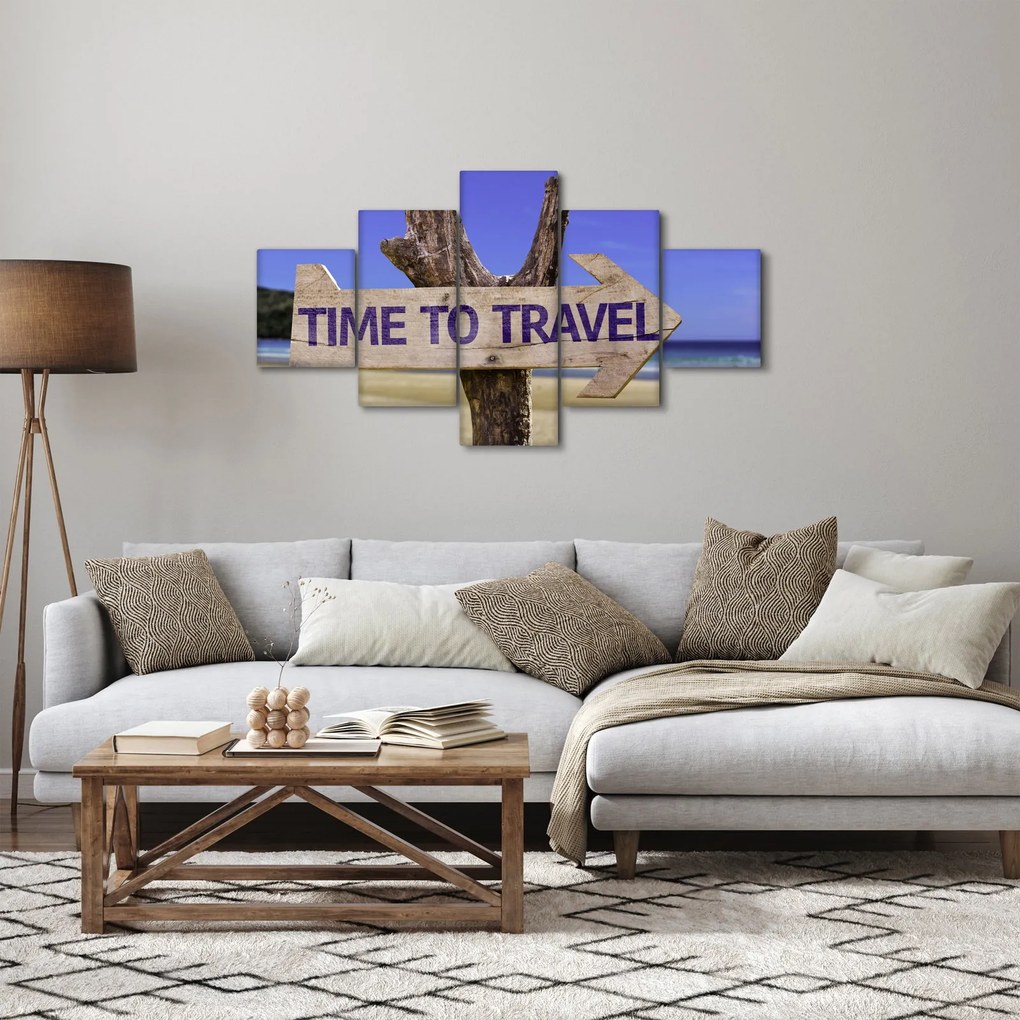 Obraz - Podróżowanie (125x70 cm)