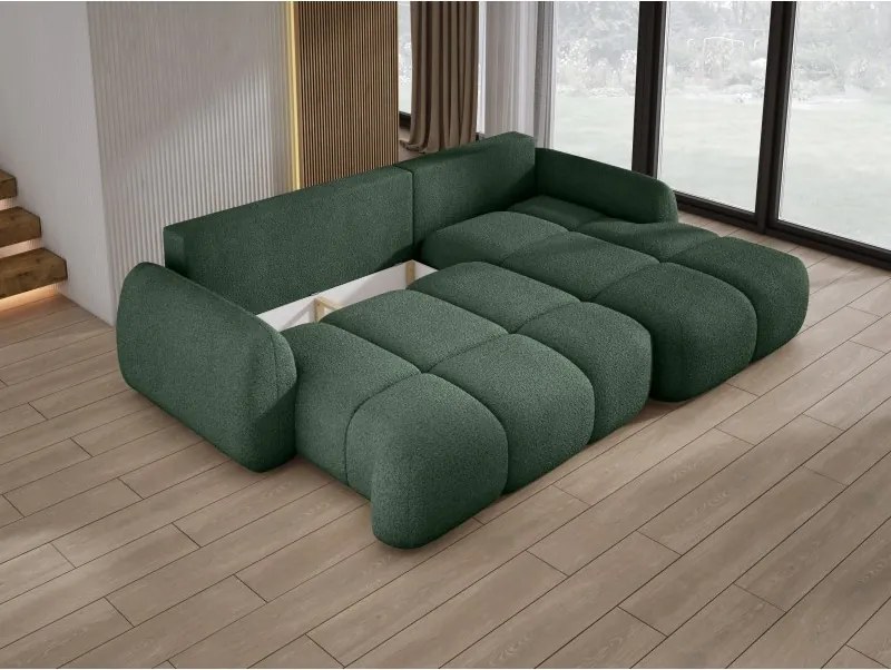 Narożnik COCO WIND z funkcją spania poduszkami i pojemnikiem NOW OR NEVER 37 WERSAL