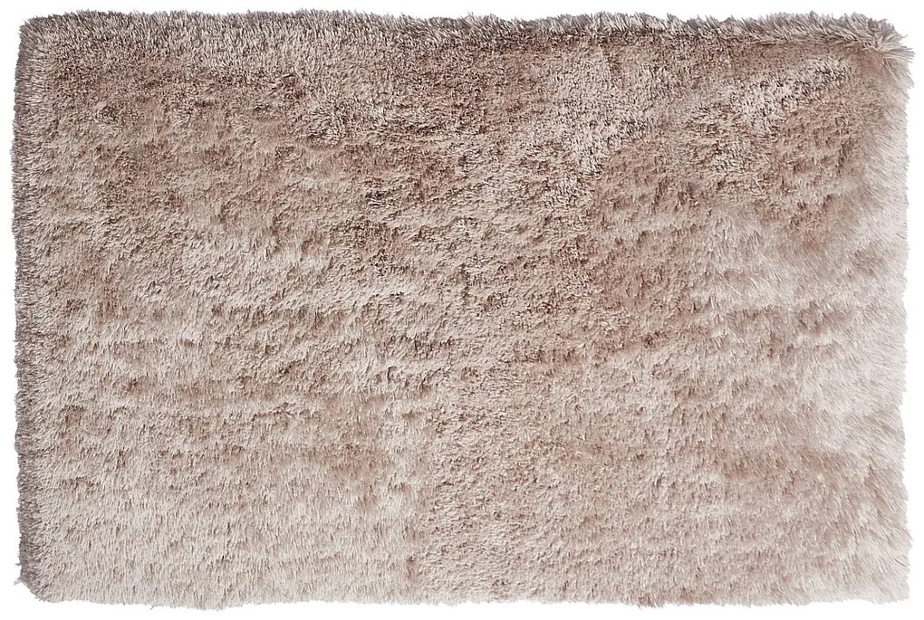 Dywan shaggy z długim włosiem - 160 x 230 cm - Taupe - ARDELA