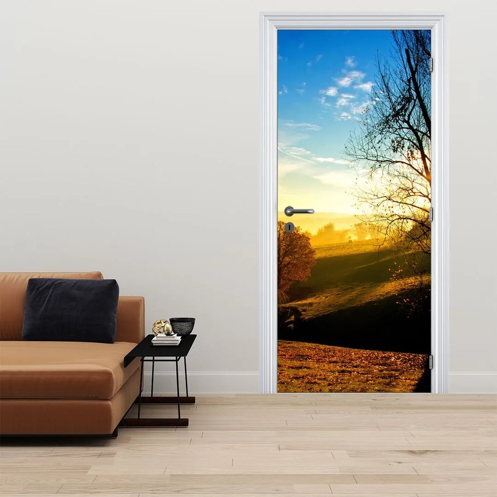 Fototapeta na drzwi - Wschód Słońca (95x205cm)