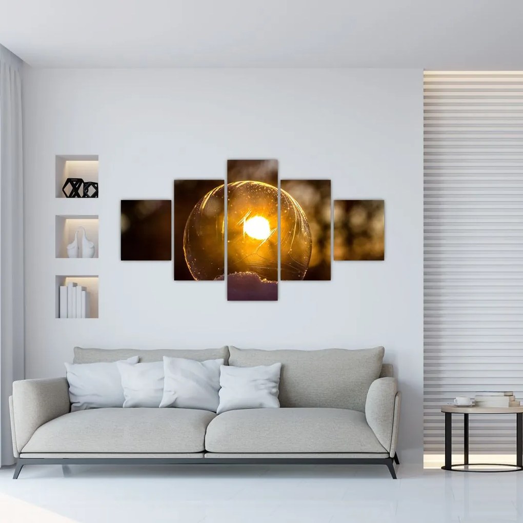 Obraz - Przezroczysta bańka (125x70 cm)