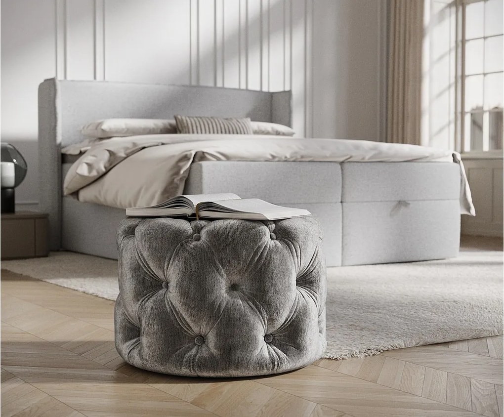 Puf Cosimo - szenil - szary