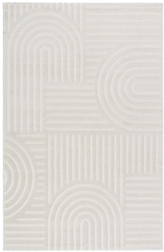 Dywan nowoczesny 3D Louis kremowy 80 cm x 150 cm