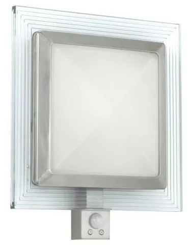 EGLO 88163 - Lampa ścienna z czujnikiem PALI 1xE27/15W + 1xLED/1,28W