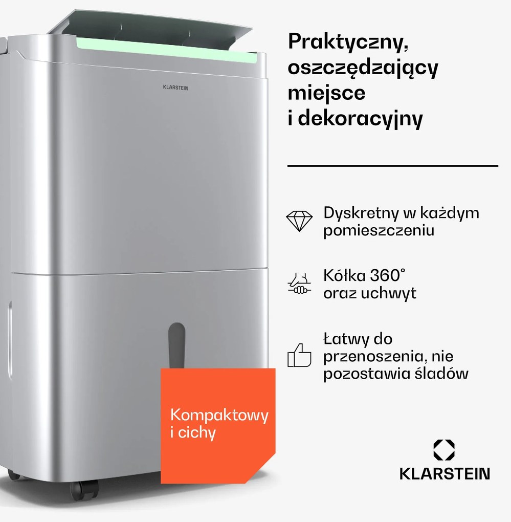 Klarstein DryFy Connect 50L Smart osuszacz powietrza