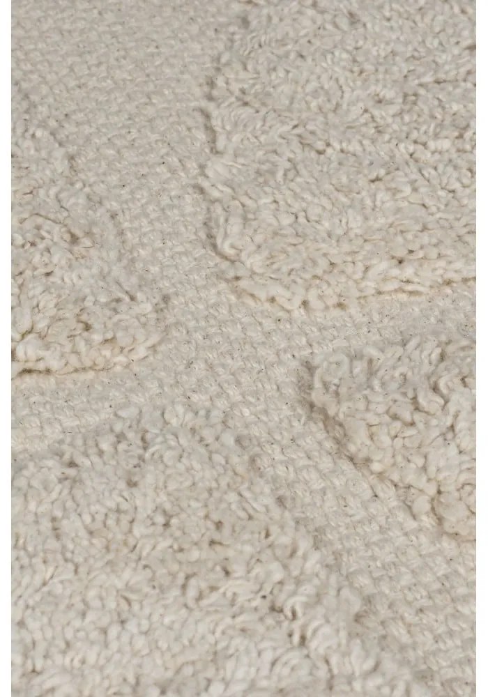 Kremowy bawełniany dywan tkany ręcznie 120x170 cm Ada Arch Geo – Flair Rugs