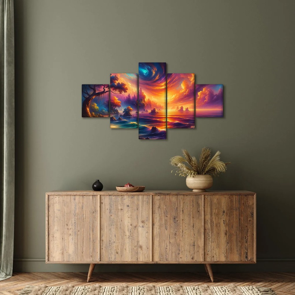 Obraz - Magiczny świat (125x70 cm)