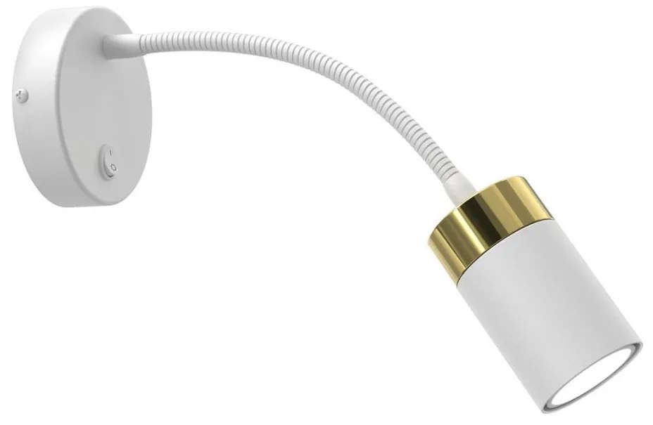 Elastyczna lampka JOKER 1xGU10/8W/230V biała/złota