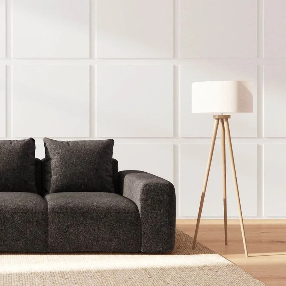 Antracytowa sofa 287 cm Monce – Rodier