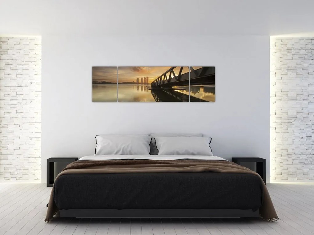 Obraz molo (170x50 cm)
