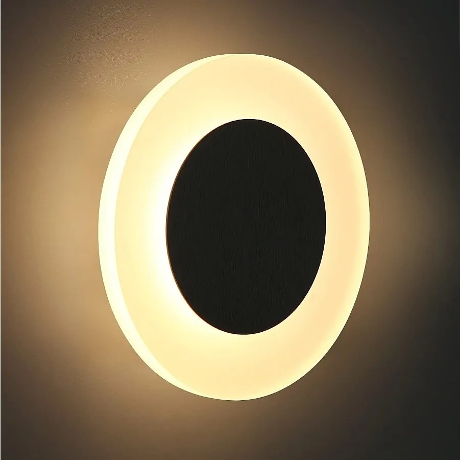 NETTLIFE Kinkiet LED lampa wewnętrzna salon nowoczesny design lampa lampa korytarzowa 3000K ciepła biała lampa schodowa