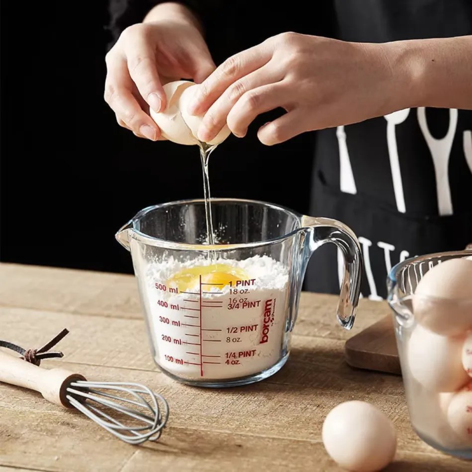 Pyrex Szklana miarka 0,5 l, 12 x 12 cm, 500 ml