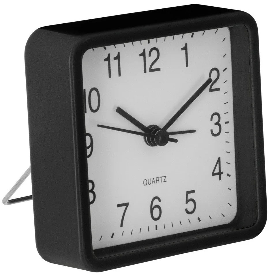 Cichy zegar stołowy do sypialni, budzik z mechanizmem QUARTZ