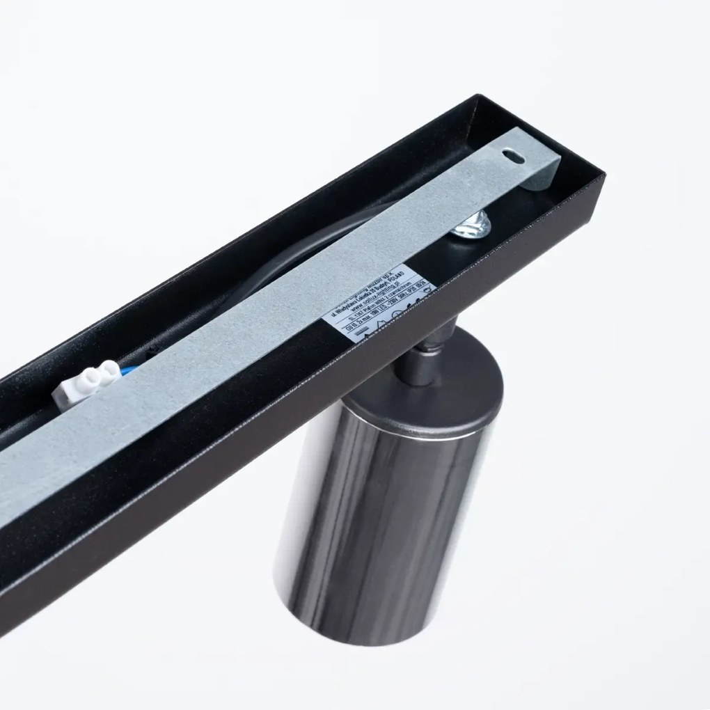 Listwa oświetlająca WINX 2 czarna/chrom SOLLUX  LIGHTING