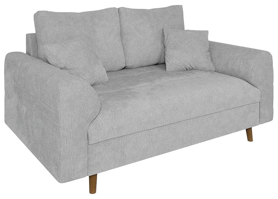 Jasnoszara sofa 150 cm Ariella – Ropez