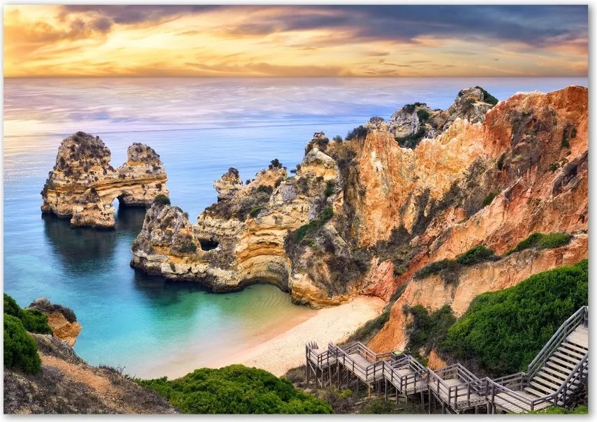 Foto obraz szklany Lagos Portugalia