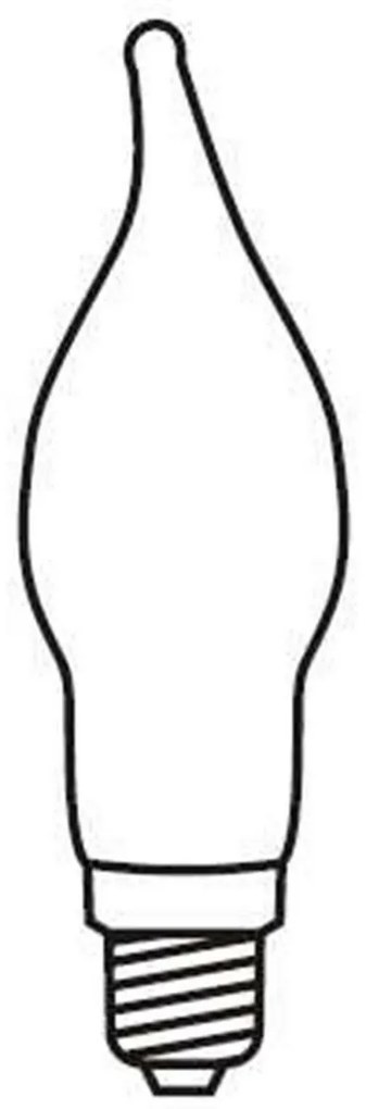 Łańcuch świetlny Plamen biały, 16 żarówek LEDFilament, przedłużenie