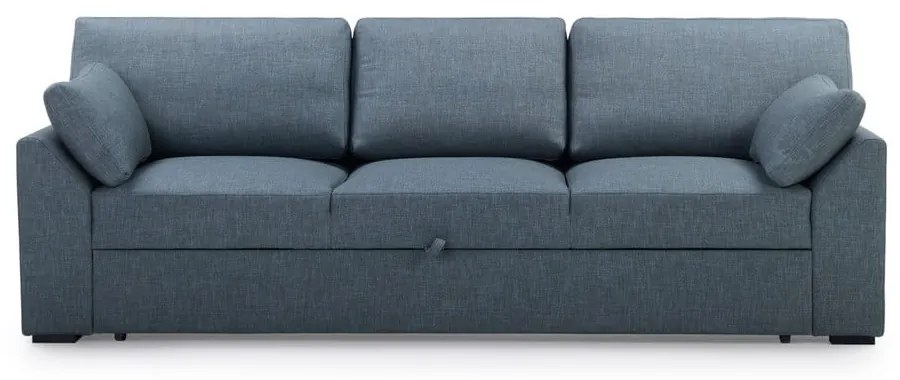 Niebieska rozkładana sofa 233 cm Janson – Scandic