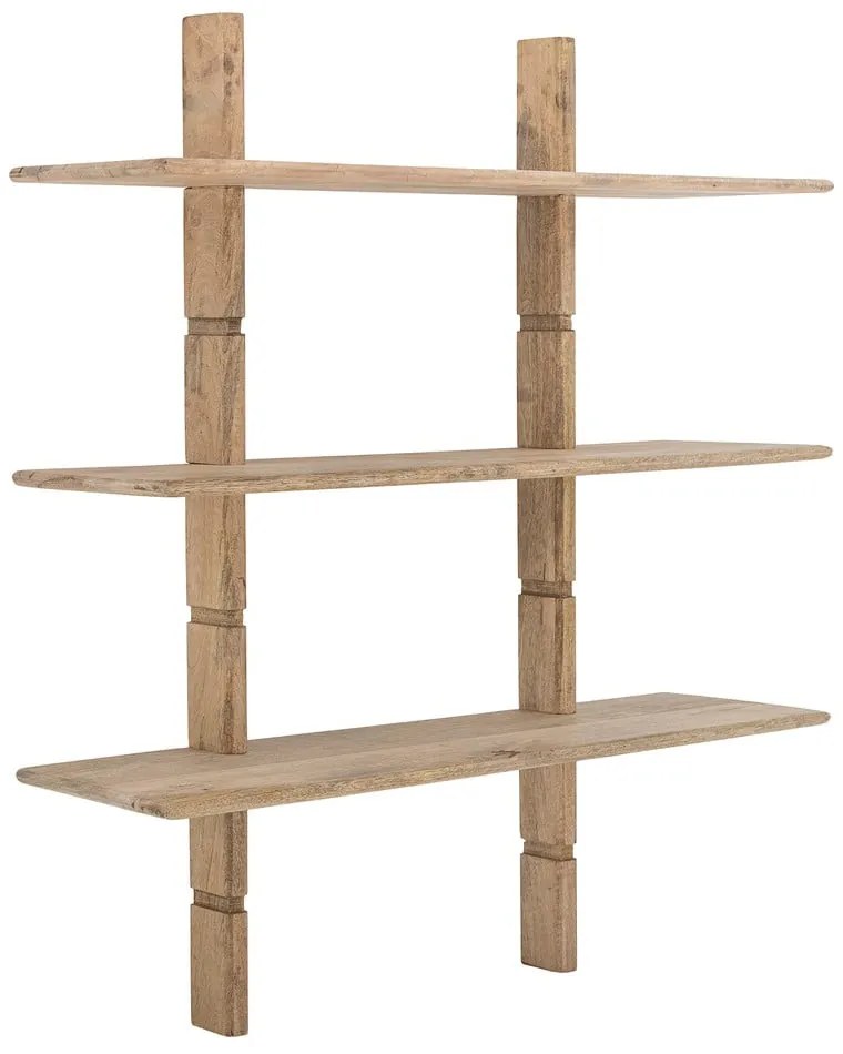 Naturalny regał ścienny z litego drewna mango 96x110,5 cm Millian – Bloomingville