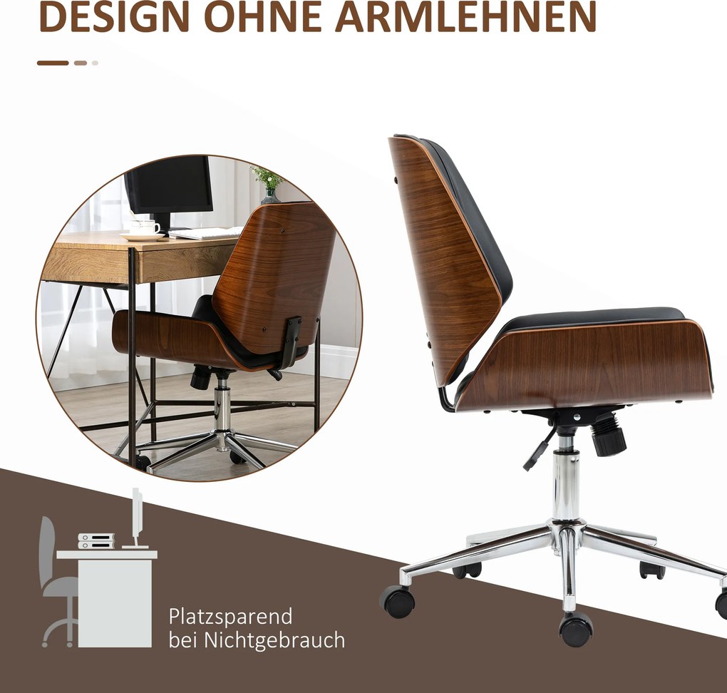 Vinsetto Fotel biurowy z funkcją masażu regulowany szary wygodny fotel do pracy | Aosom PL