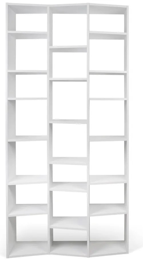 Biały regał 108x224 cm Valsa – TemaHome
