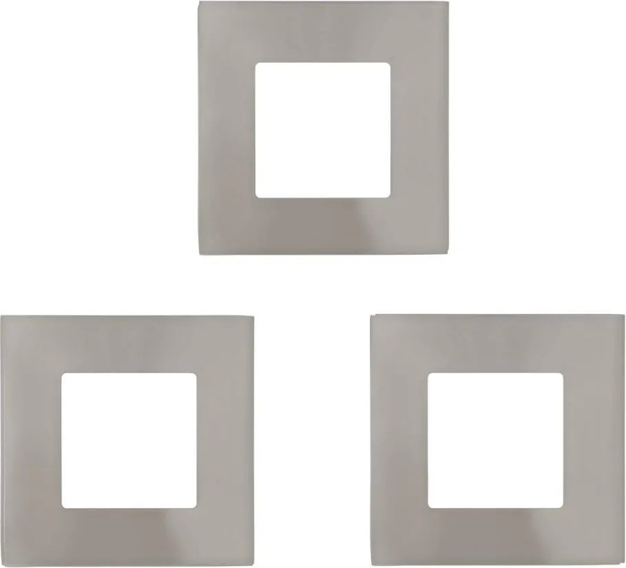 Eglo 94735 - ZESTAW 3x LED opraw sufitowych wpuszczanych FUEVA LED/2,7W/230V