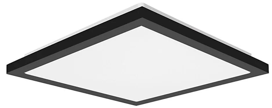 Top Light -LED Plafon łazienkowy ONYX LED/10W/230V IP44 28x28 cm czarny