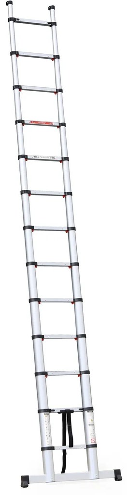Teleskopowa drabina aluminiowa PROFI, 3,8 m, 13 szczebli
