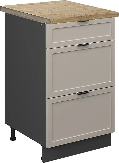 Szafka dolna do kuchni greybeige 50x60x82 fame-line