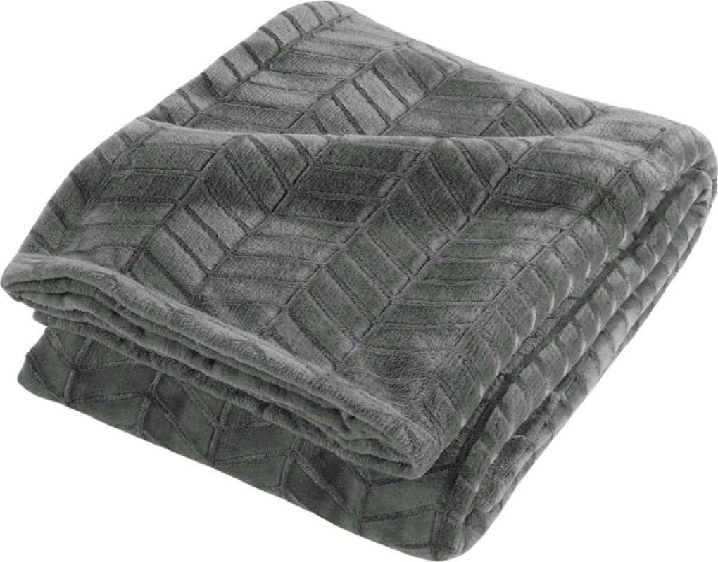 Narzuta z tłoczonym wzorem ARYA, 180 x 220 cm