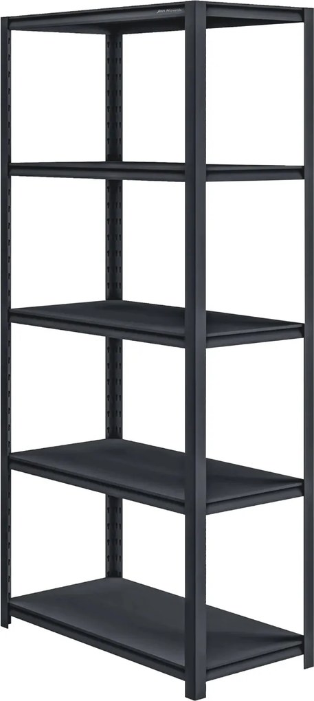 Metalowy regał warsztatowy Sam 90x45x183 cm, antracyt