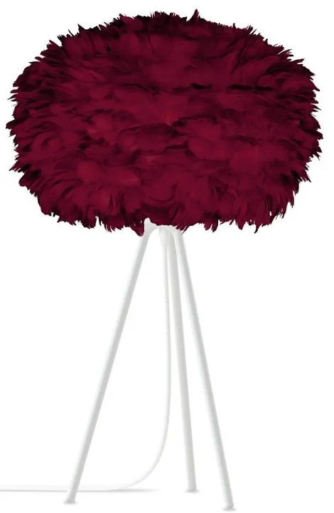 Bordowy abażur ø 45 cm Eos medium – UMAGE