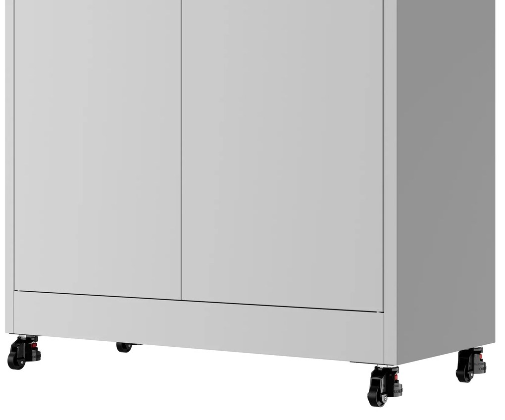 Kółka do szaf 90 x 397 x 85 mm