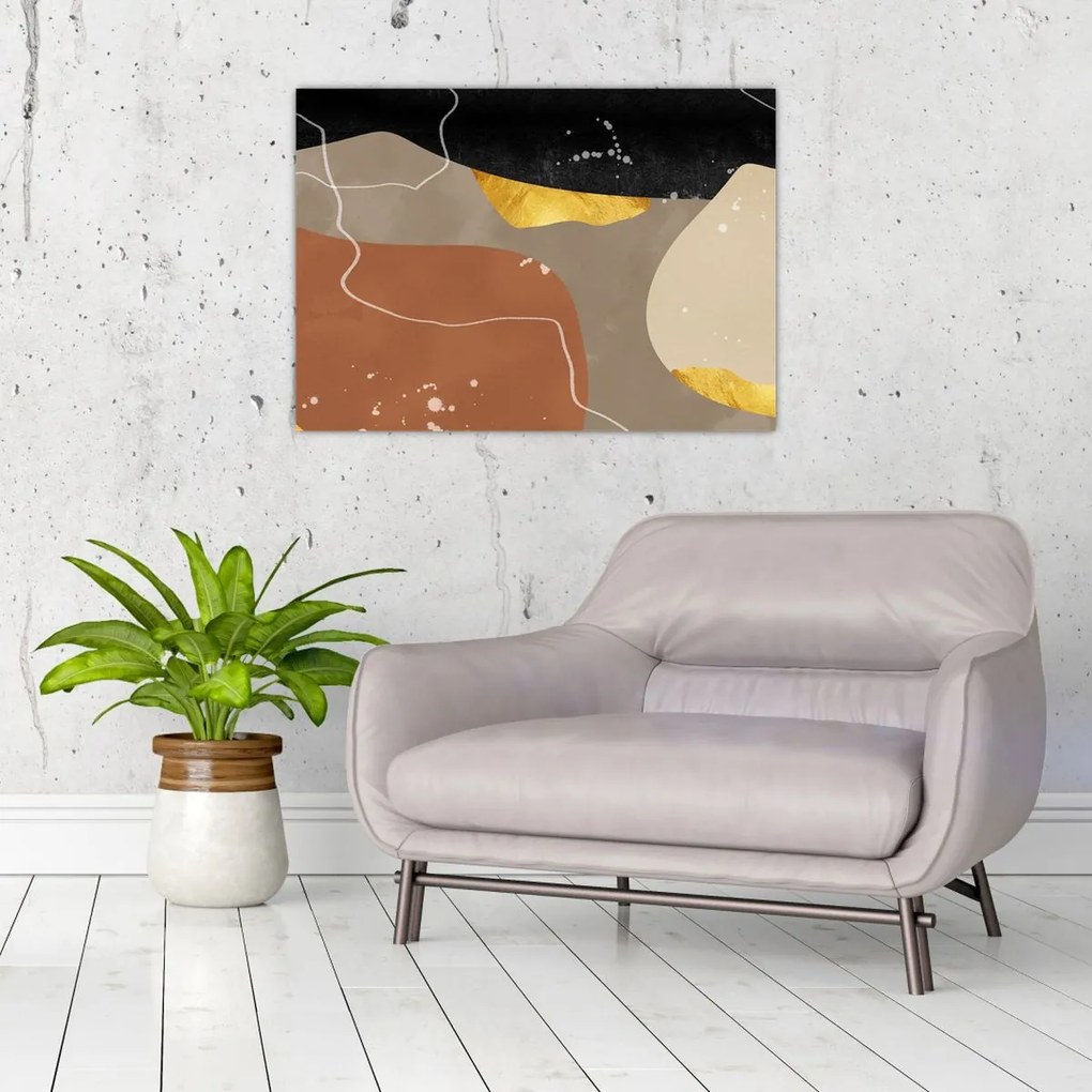 Obraz - Abstrakcja (70x50 cm)