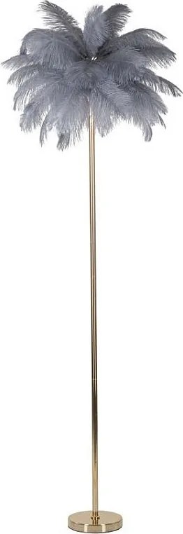 Lampa podłogowa Palm Szara Cm Ø55X160