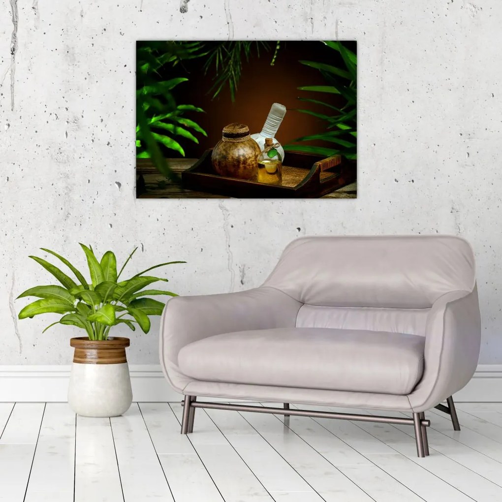 Obraz rzeczy spa (70x50 cm)