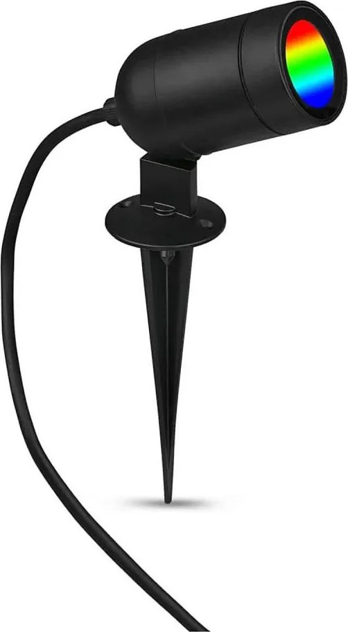 Briloner-LED RGBW ściemnialna oprawa zewnętrzna LED/4,4W/230V 2700/4000/6500K IP44 Wi-Fi Tuya+pilot