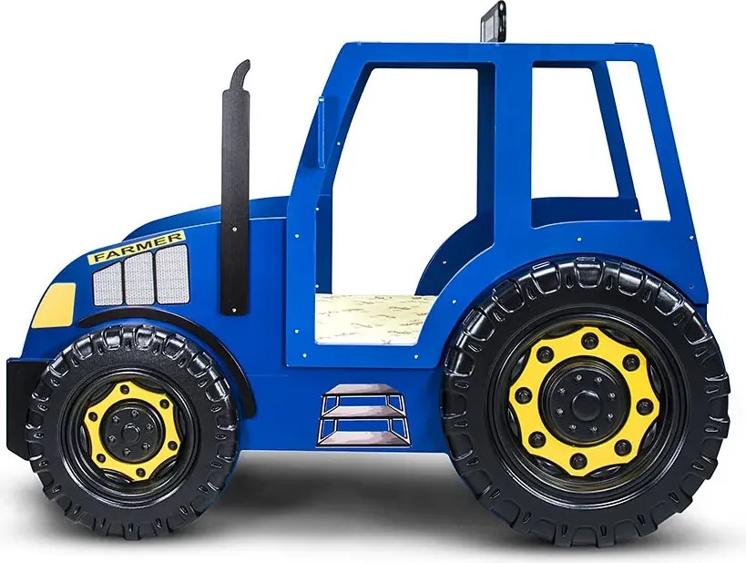 Niebieskie łóżko dla chłopca ciągnik zetor E1-N61