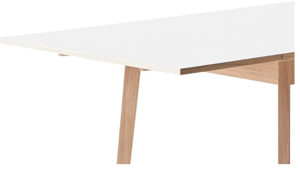 Rozkładany stół z białym blatem Hammel Single 180x90 cm
