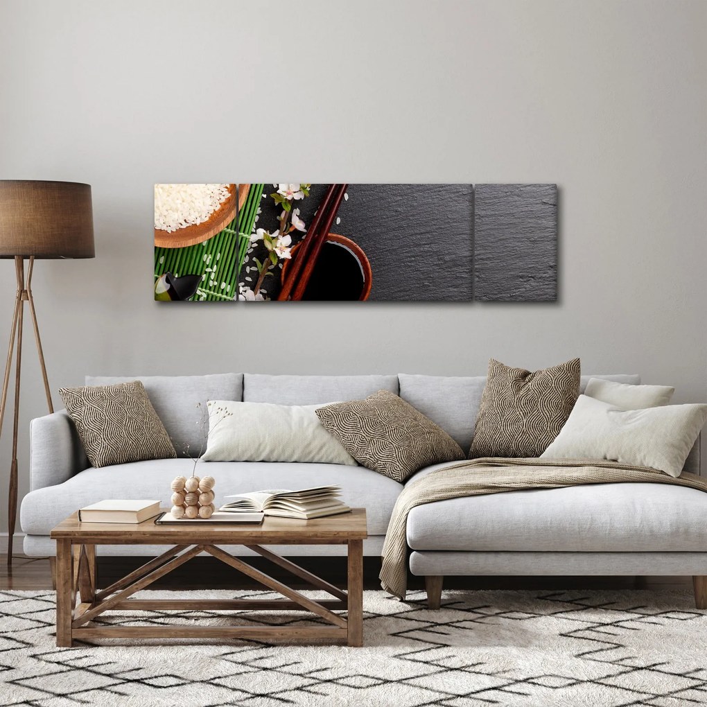 Obraz - Sushi (170x50 cm)