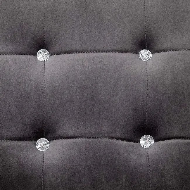 Zgrabna 2-osobowa sofa Aparro - szara