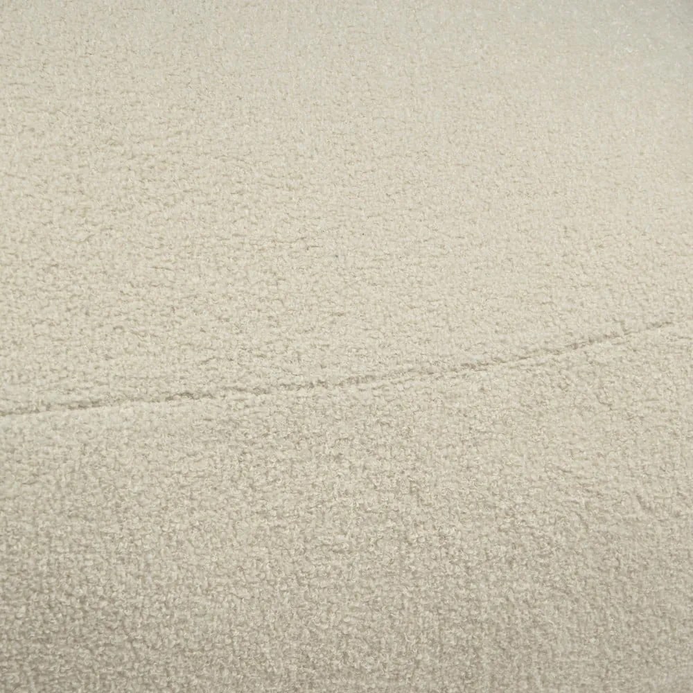 Brązowy worek do siedzenia z materiału bouclé Snug 100 – SLOWDOWN