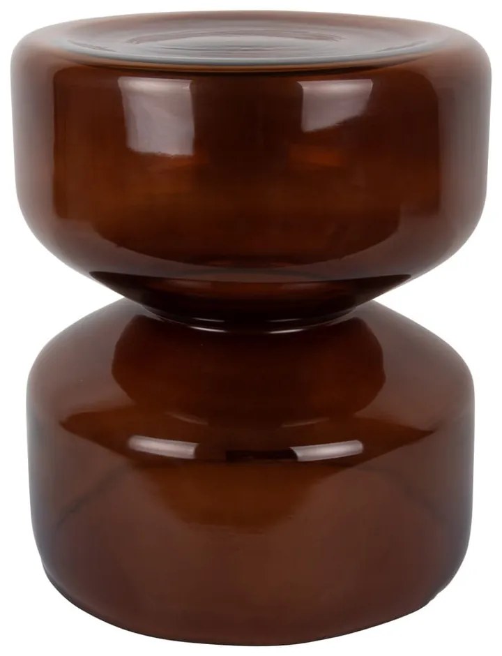 Szklany okrągły stolik ø 35 cm Doble – Leitmotiv