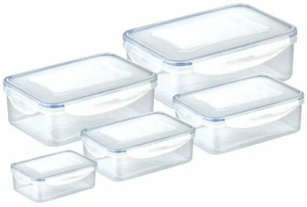 Tescoma Pojemnik prostokątny FRESHBOX, 5 szt., 5 szt.