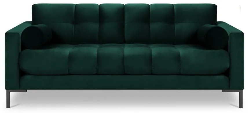 Ciemnozielona aksamitna sofa Cosmopolitan Design Bali