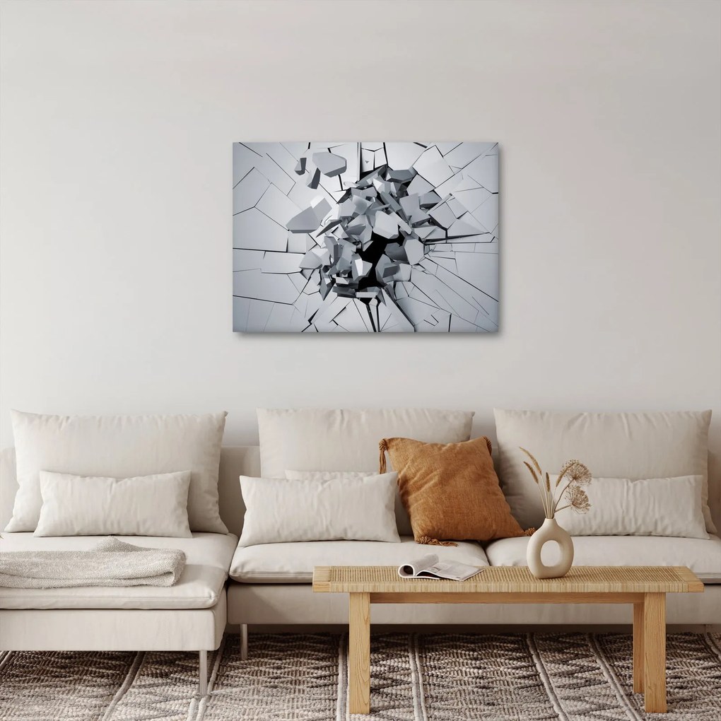 Obraz abstrakcja 3D (70x50 cm)