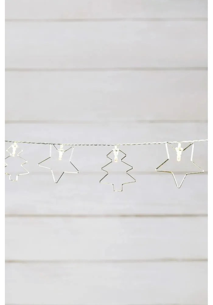 Girlanda świetlna ze świątecznym motywem długość 160 cm liczba żarówek 10 szt. Tri – Markslöjd